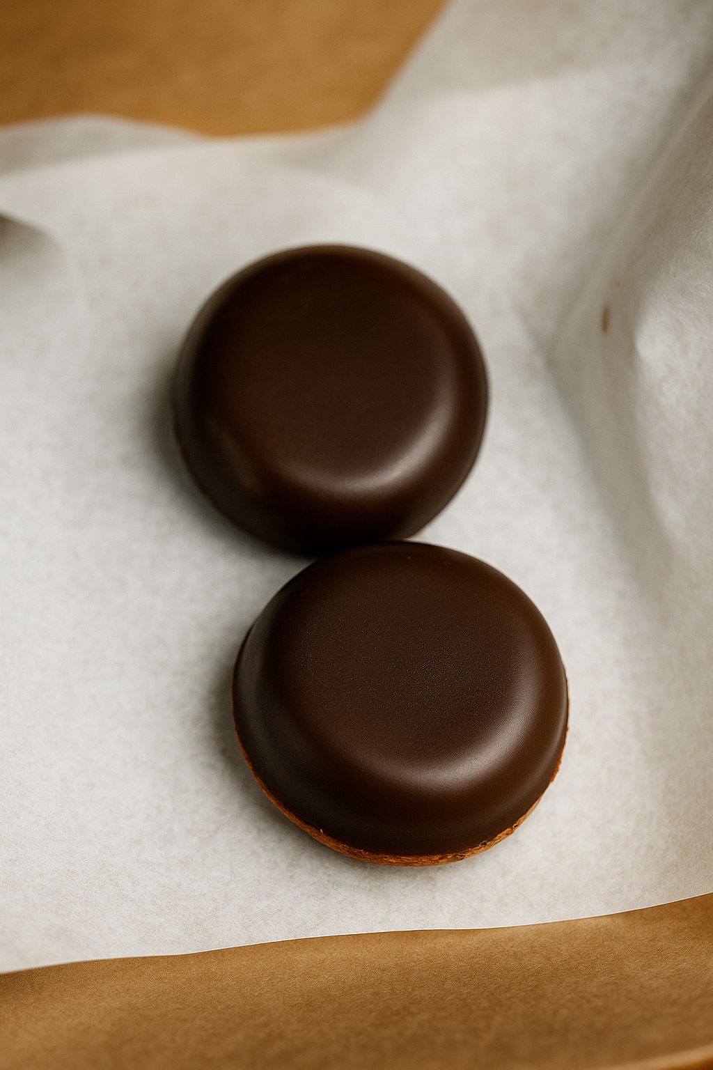 Pastillas de Turrón de Guirlache y chocolate